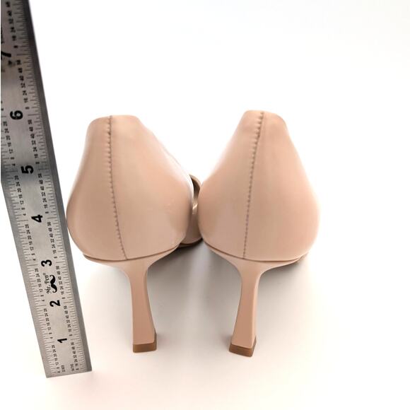 Vince Camuto Karala Pointed Toe High Heel Pump Women's Cream Size US8.5M EU39 - Picture 4 of 10